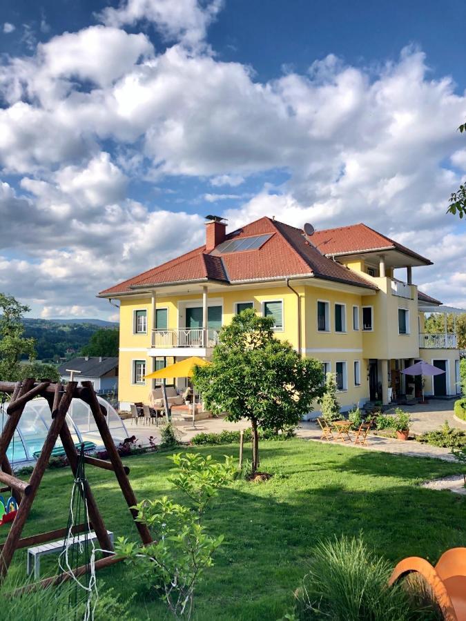 Ferienwohnung Am Bauernhof Strassonig Vulgo Hornis Moosburg Esterno foto