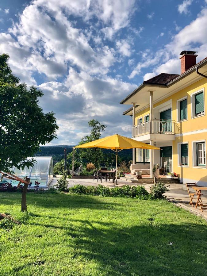 Ferienwohnung Am Bauernhof Strassonig Vulgo Hornis Moosburg Esterno foto